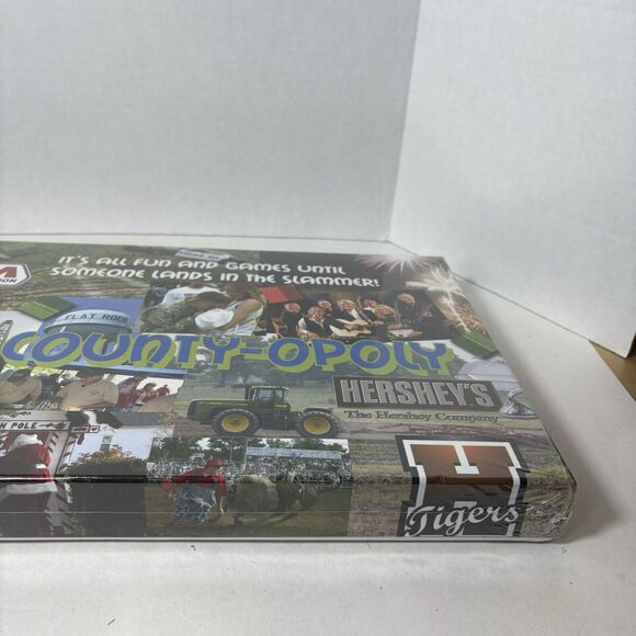 Main‎ Event Promotions Crawford County-Opoly Board Game Illinois Sealed F4 - Picture 5 of 10